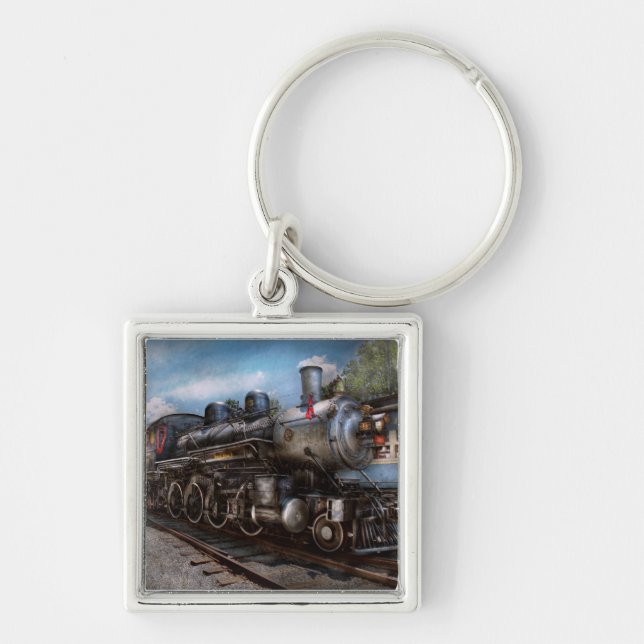 385 - Train - Steam - 385 Fully restored Keychain (Front)