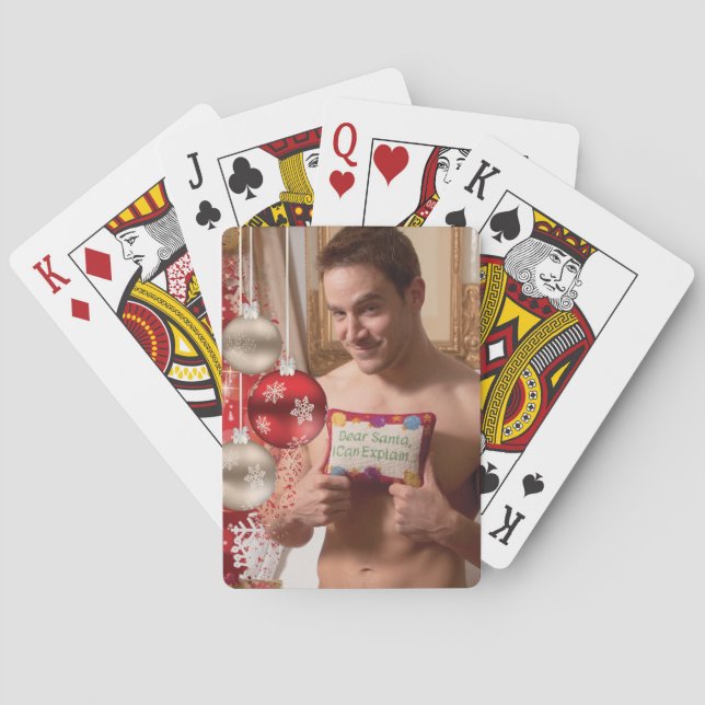 38886B-RA Chris Rockway Christmas Playing Cards (Back)