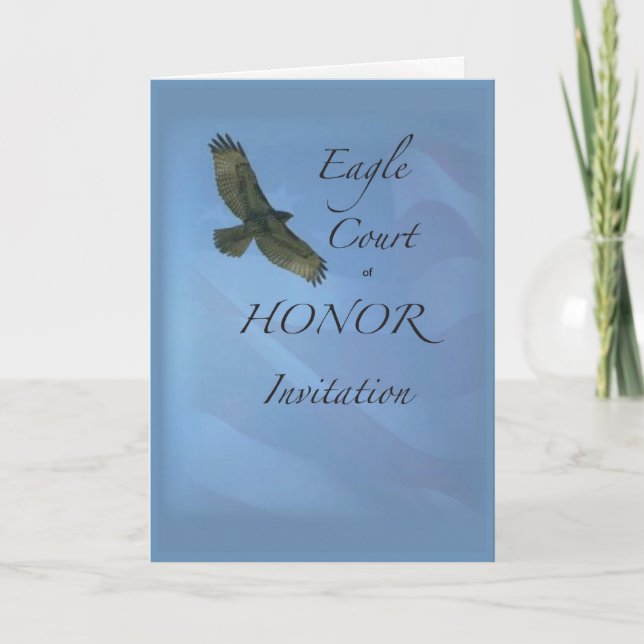 3895 Eagle Court of Honor Invitation (Devant)