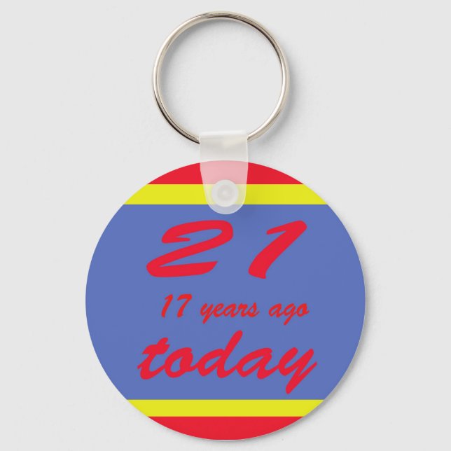 38 birthday keychain (Front)