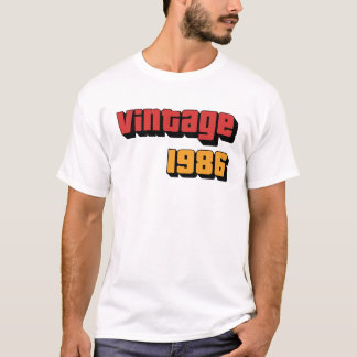 38 Year Old Gift Men Women Vintage 1986 38th Birth T-Shirt