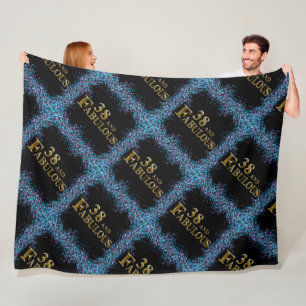 38th  Birthday  Fleece Blanket