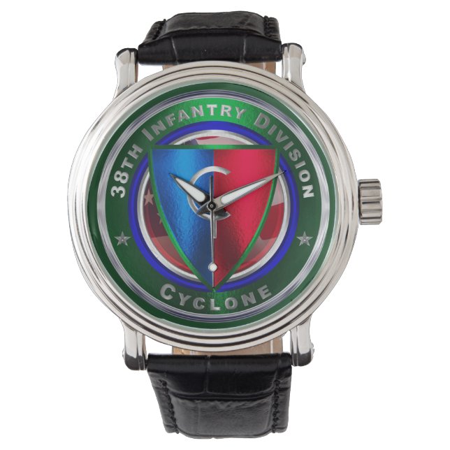 38th Infantry Division “Cyclone” Watch (Front)