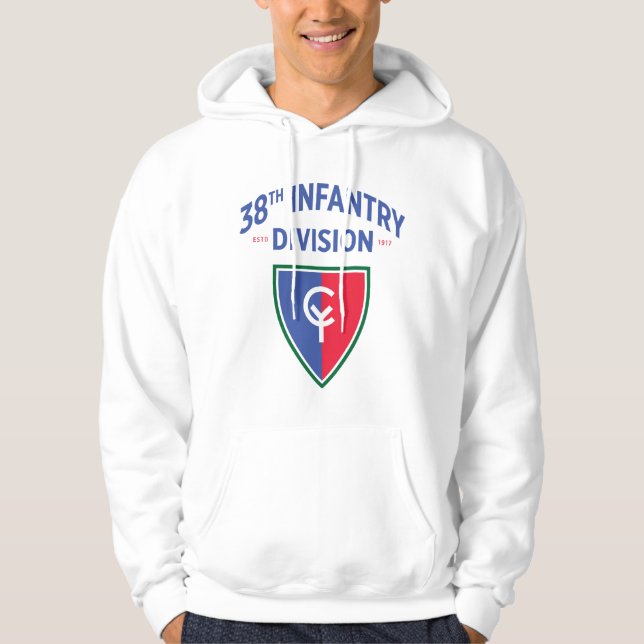 38th Infantry Division United States Military Hoodie (Front)