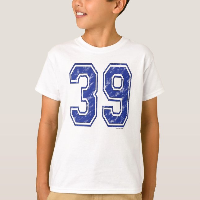 39 Custom Jersey T-Shirt (Front)