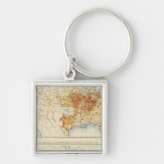39 Disciples of Christ, Episcopalians 1890 Keychain (Front)