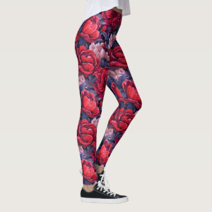 #39 Floral Pattern Leggings