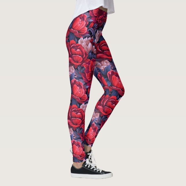 #39 Floral Pattern Leggings (Right)