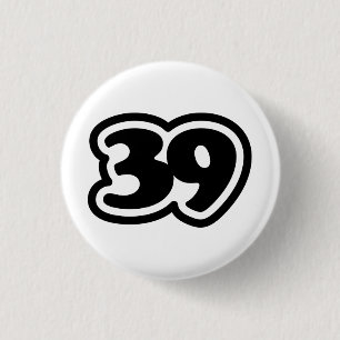 39 Japanese Slang Sankyu 1 Inch Round Button