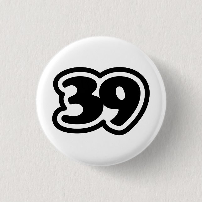 39 Japanese Slang Sankyu 1 Inch Round Button (Front)
