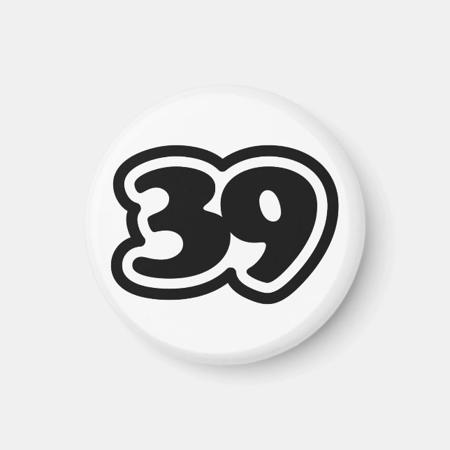 39 Japanese Slang Sankyu Magnet (Front)