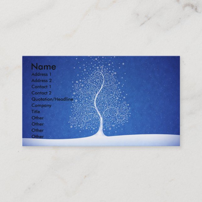 39, Name, Address 1, Addres... Business Card (Front)