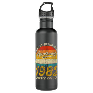 39 Year Old Bday 1982 Awesome Since 39th Birthday 710 Ml Water Bottle