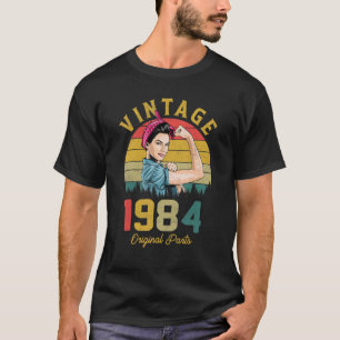 39 Year Old  Vintage 1984 39th Birthday For Women T-Shirt