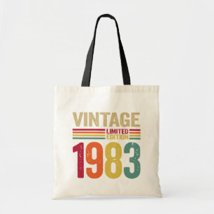 39 Years Old Gifts Vintage 1983 39th Birthday gift Tote Bag
