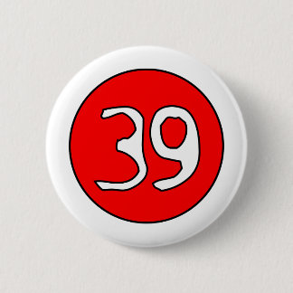 39er's Swirl clear 2 Inch Round Button