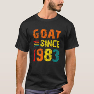 39th Birthday 39 Years Old Goat Since 1983 T-Shirt