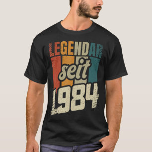 39th Birthday Man Woman 39 Years 1984 Decorative T-Shirt