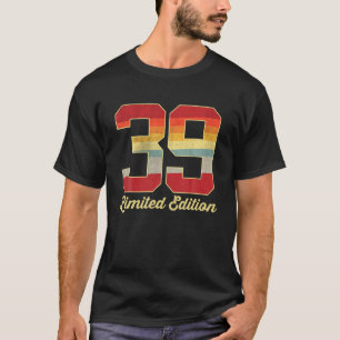 39Th Birthday Vintage Limited Edition 1983 39 Year T-Shirt