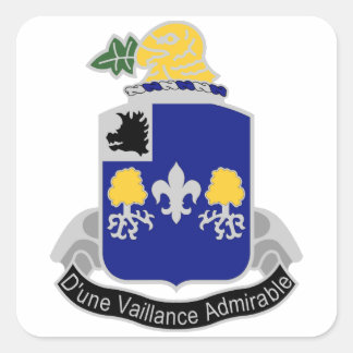 39th Infantry Regiment Square Sticker