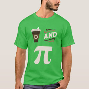 3.14 Coffee And Pie Pi Pun Funny Math Joke T-Shirt