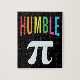 3.14 Humble Pie Pi Pun Funny Math Joke Jigsaw Puzzle