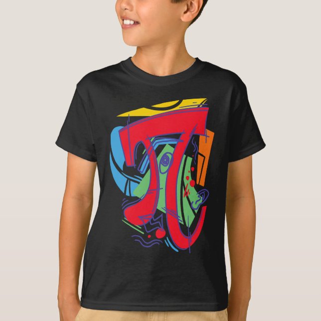 3.14 Math Design For Pi Day  T-Shirt (Front)