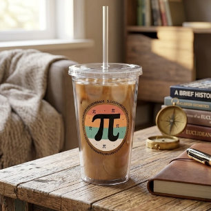 3.14 National Pi Day Design  - Pi Day Gift Idea Acrylic Tumbler