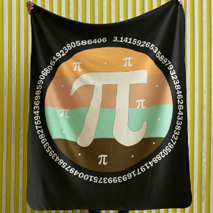 3.14 National Pi Day Design - Pi Day Gift Idea Fleece Blanket