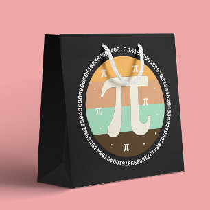 3.14 National Pi Day Design  - Pi Day Gift Idea Large Gift Bag