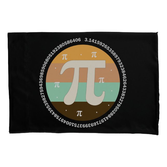 3.14 National Pi Day Design  - Pi Day Gift Idea Pillowcase (Front)