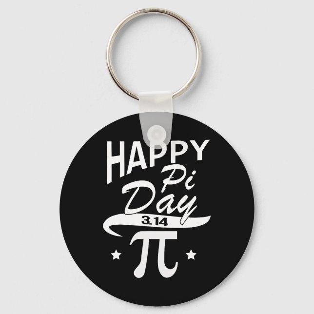 3.14 Pi Day For Teachers  Keychain (Front)