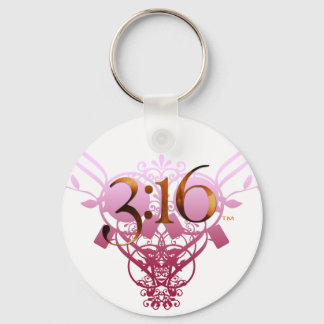 3:16 Heart Swirl Key Chain