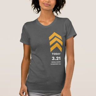3.21 Sensibilisation au syndrome de Down T-shirt f