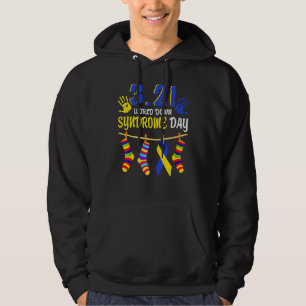 3 21 World Down Syndrome Day 2022 Awareness Socks Hoodie