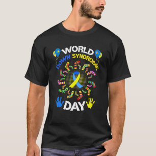 3 21 World Down Syndrome Day 2022 T-Shirt