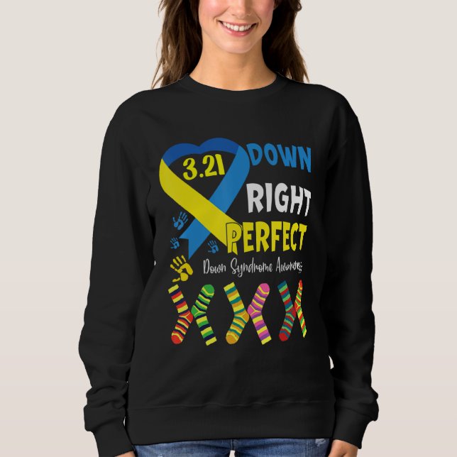 3 21 World Down Syndrome Day Awareness Socks Tee 2 (Front)