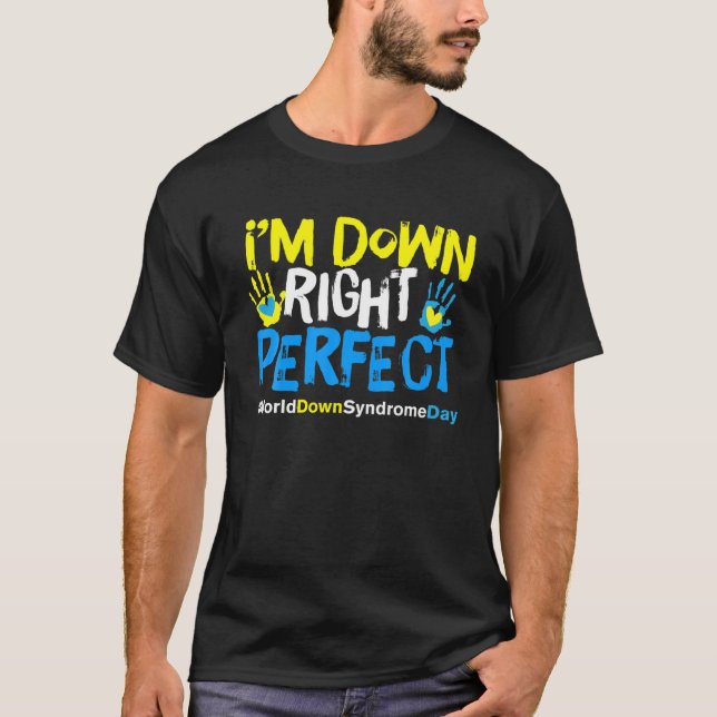 3.21 World Down Syndrome Day Awareness T-Shirt (Front)
