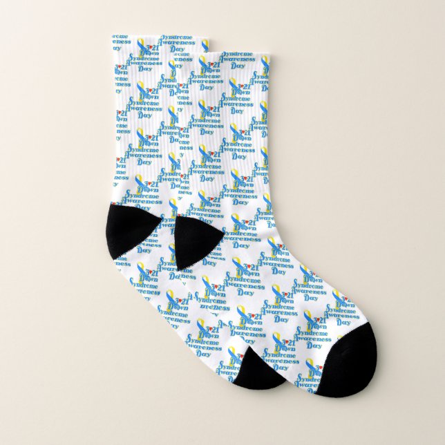 3-21 World Down Syndrome Day Socks (Pair)