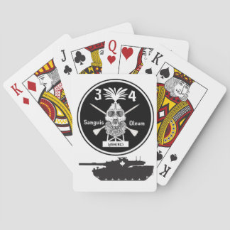 3-4 Playing Cards (with Tank)