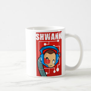 3 4 Sleeve Shwann Jersey T Shirt Coffee Mug