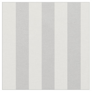 3/4" tissu blanc de rayure