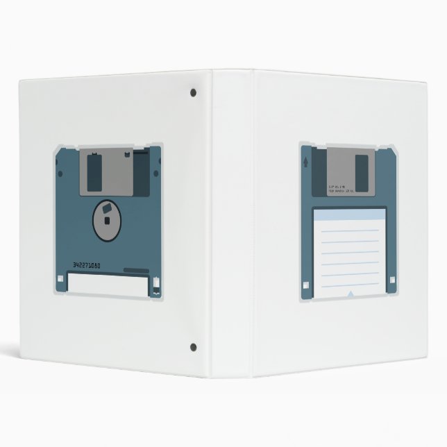3.5 Floppy Disc Binder (two-sided) (Background)