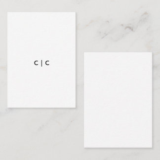 3.5" x 2.5" Business Card