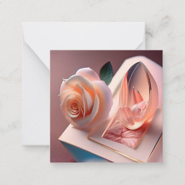 3.5" x 2.5" Flat Note Card (Front)