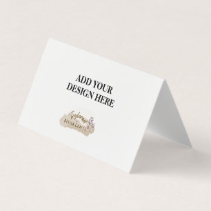 3.5" x 2"  Place Card Sign