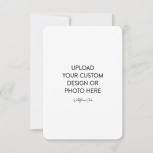 3.5" x 5" Flat Invitation