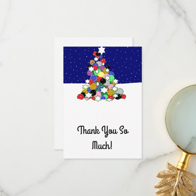 3.5" x 5" Flat Thank You Card (Front/Back In Situ)
