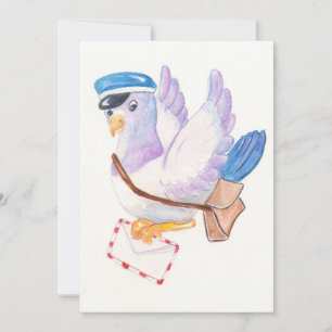 3.5" x 5" Flat Thank You Card