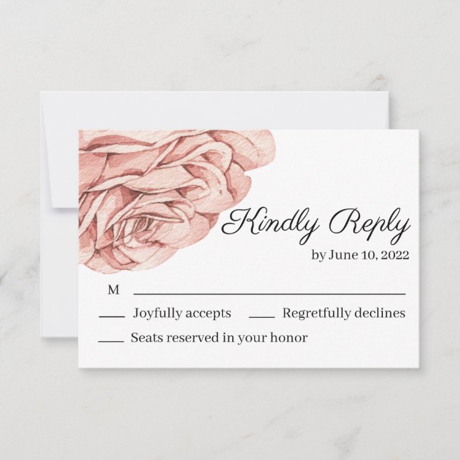 3.5" x 5" Response Card (Front)